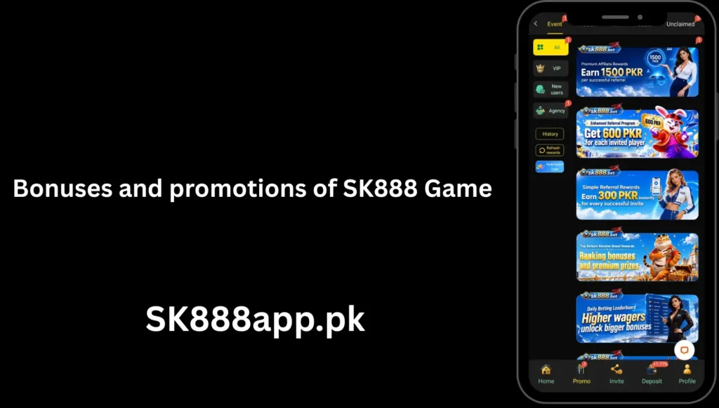 Bonuses and Promotion of SK888 Game