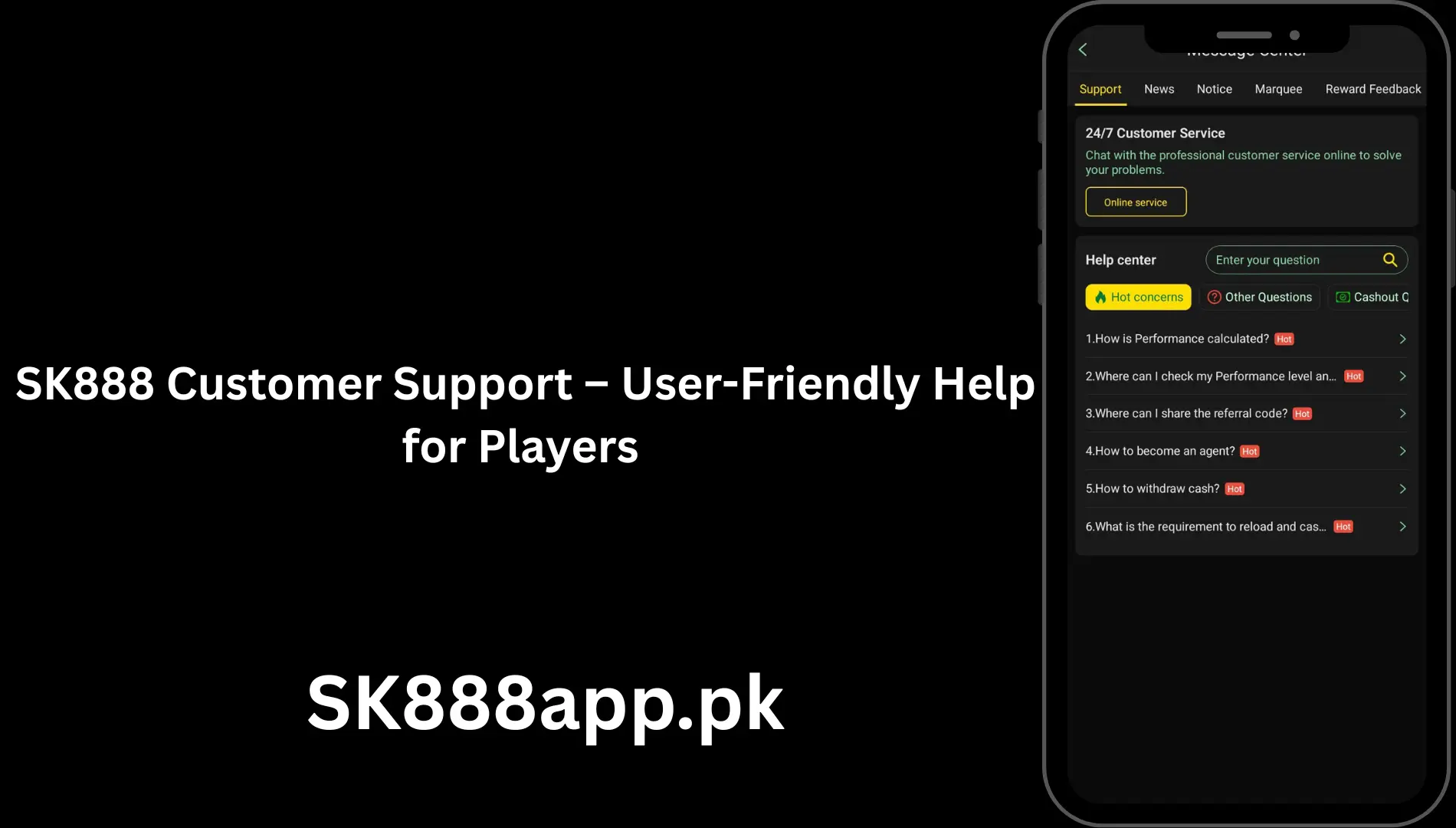 SK888 Customer Support